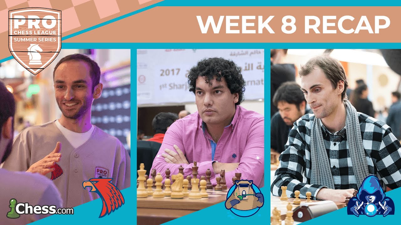 PRO Chess League Summer Series Week 8, Group C YouTube