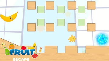 Fruit Escape: Draw Line #6 - Physics-based puzzle.