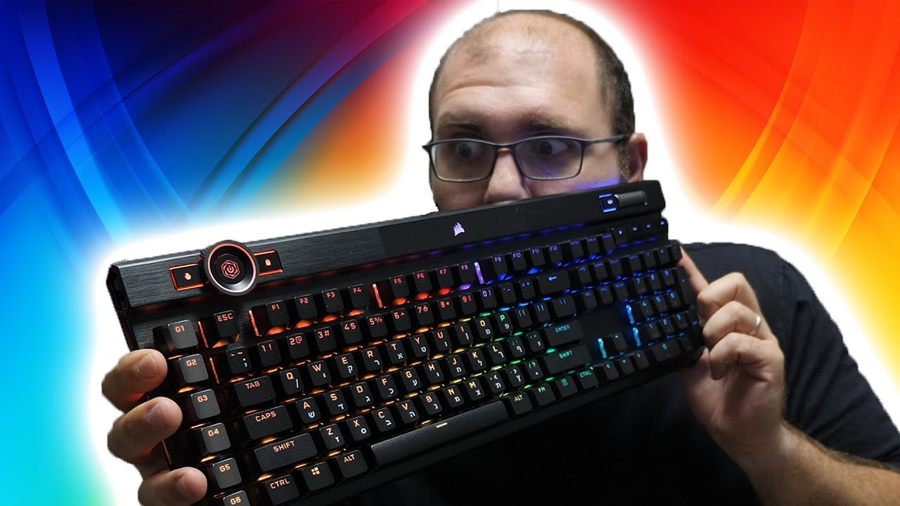 My new Gaming Keyboard might be the best I EVER had - Corsair K100