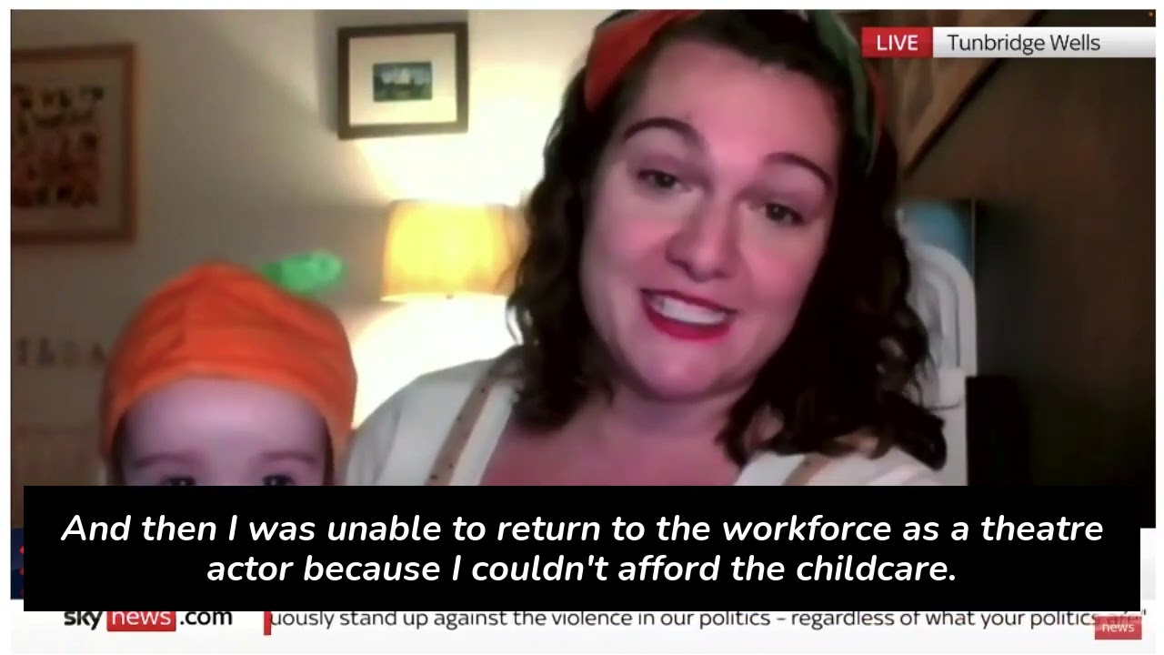 Jen Greenwood from Equity's Women's Committee on childcare barriers for self-employed performers