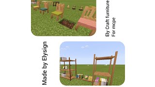 Elycraft Furniture mod for Mcpe screenshot 5