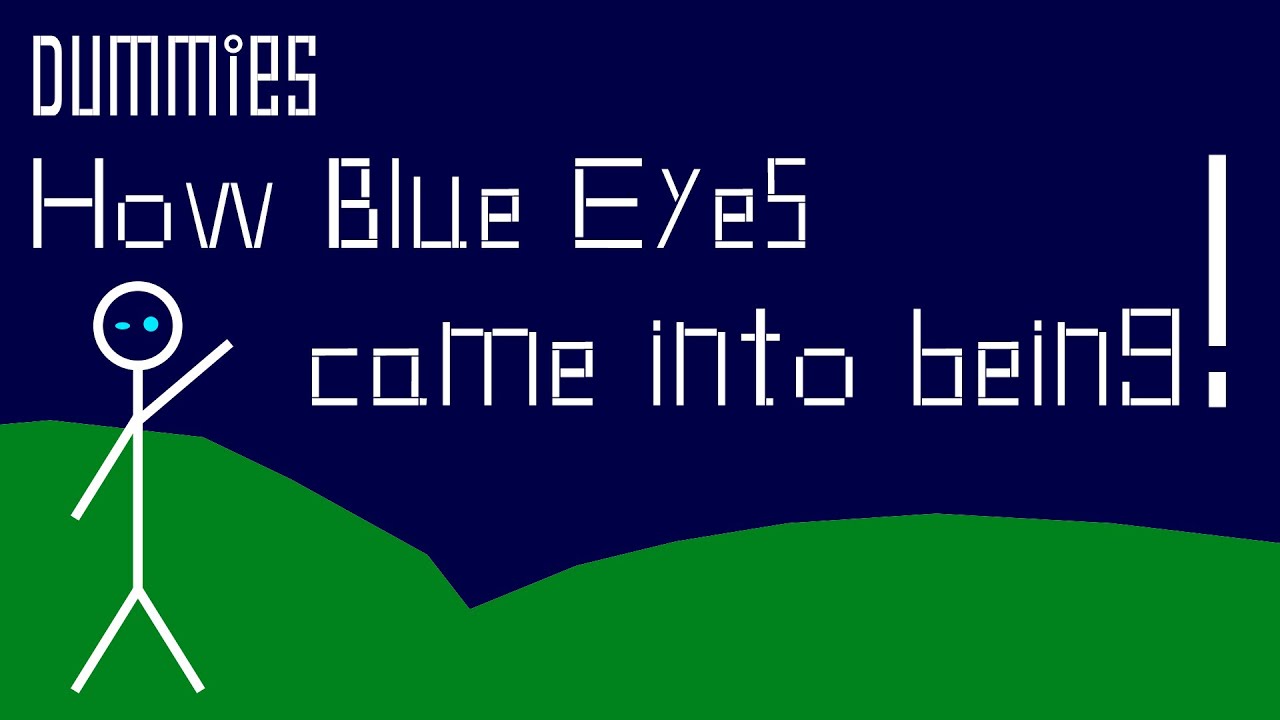 Cartoon , animation , 2D , motion , Blue Eyes in The World of Dummies , story