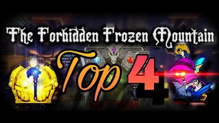 the forbidden frozen mountain | top 4 | magic rampage weekly dungeon