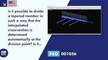 [EN] FAQ 001056 | Is it possible to divide a tapered member in such a way that the interpolated c...