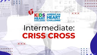 Kids Heart Challenge - Jump Rope Skills Series - Part 5 - Intermediate Criss Cross