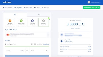 How to buy Litecoin (LTC) in Coinbase