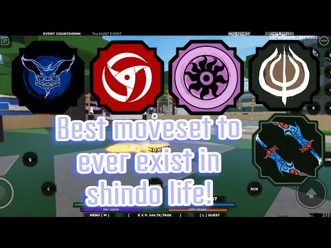Showcasing the best moveset that I use for pvp and it's BROKEN [400 sub special] #shindo #shindolife
