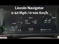 Lincoln Navigator acceleration test | 0-60 Mph / 0-100 Km/h | But with regular gas!