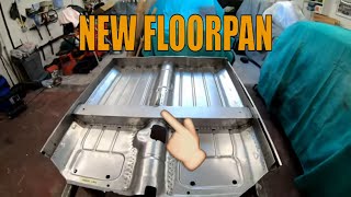 NEW FLOORPAN - Cooper S Mk3 Restoration - Classic Mini Workshop Pt.18
