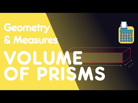 Volume of Prisms | Geometry & Measures | Maths | FuseSchool