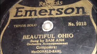 Sam Ash - Beautiful Ohio (1919)