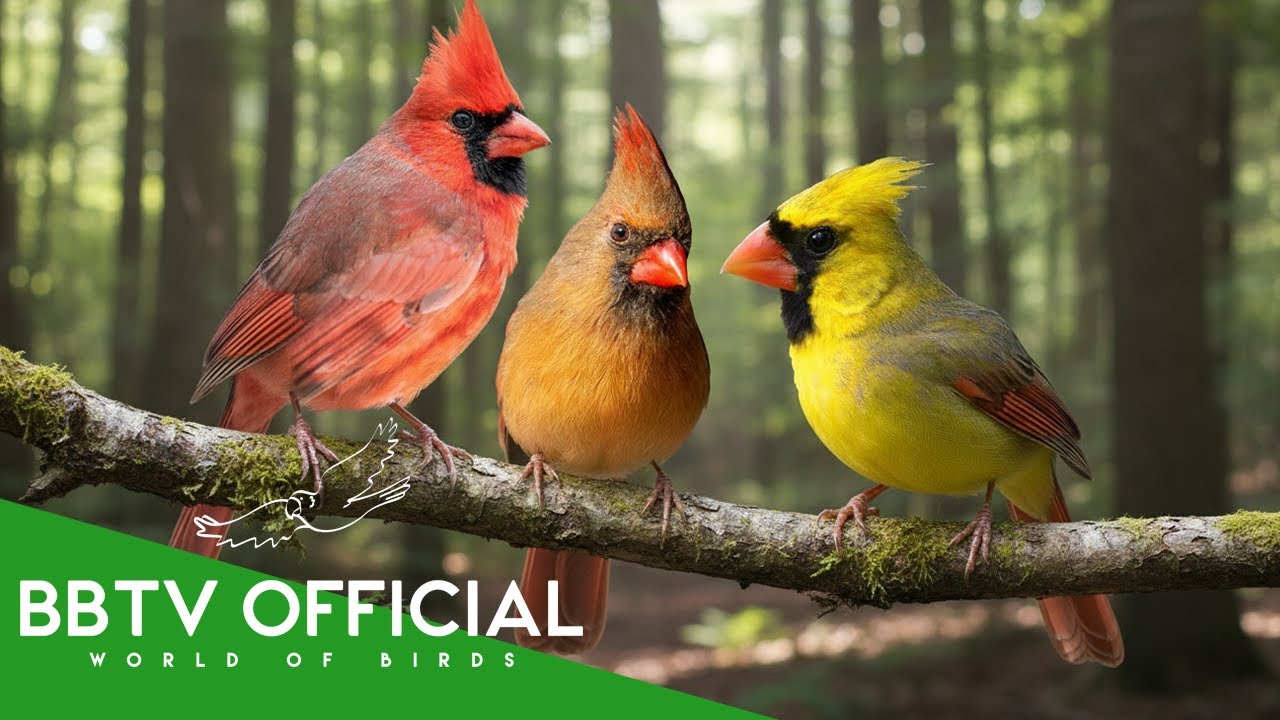The Surprising Life of a Cardinal | Wildlife Documentary | BBTV ...