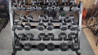 Power Up Your Home Gym: 5-50 lbs Rubber Hex Dumbbell Set Review Power Up Your Home Gym: 5-50 lbs Rubber Hex Dumbbell Set Review