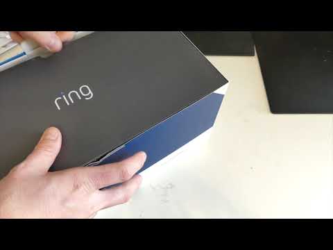 Ring Smart lighting solar powered outdoor lighting unboxing