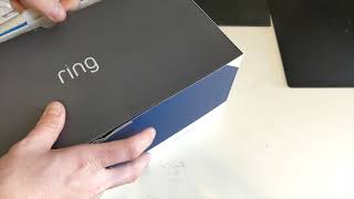 Ring Smart lighting solar powered outdoor lighting unboxing