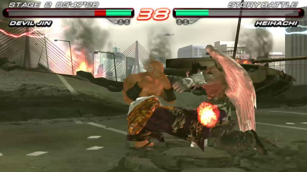 Tekken 6 gameplay 2 Ps4 Pro