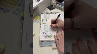 Journal with me #plannercommunity  #journaling #journalcommunity #hobonichicousin #hobonichi #plan