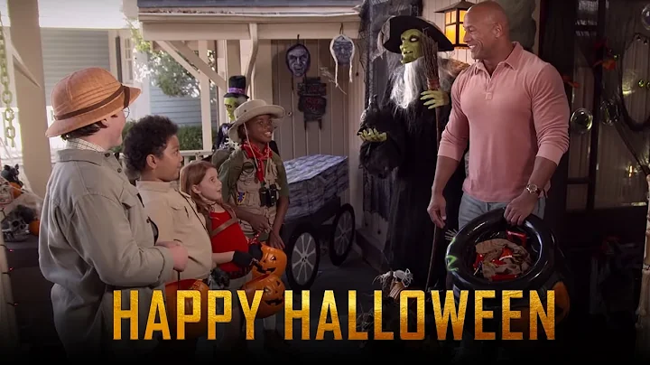 JUMANJI: THE NEXT LEVEL | Happy Halloween | Trailer Releases Today | Dwayne Johnson | Kevin Hart