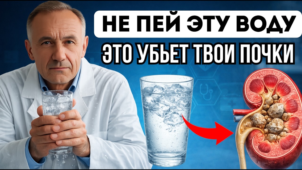 КАК ВОДА РАЗРУШАЕТ ВАШИ ПОЧКИ ПОСЛЕ 50: ПРАВИЛО, О КОТОРОМ МОЛЧАТ ВРАЧИ!