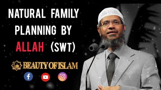 Natural family planning by Allah (SWT) || Dr zakir naik ||swami ramdev talk about population control