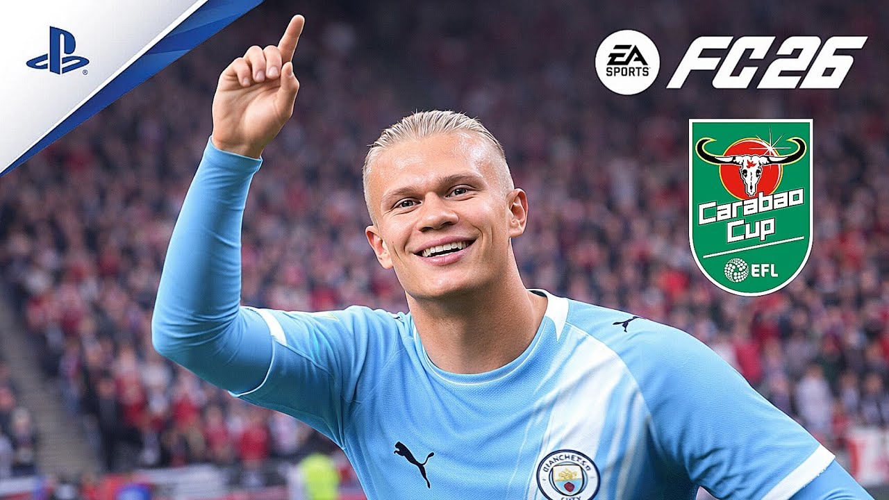 FC 26 - DRAMA IN THE CARABAO CUP FINAL! ARSENAL VS MANCHESTER CITY - PS5™ PRO [4K60] FULL MATCH