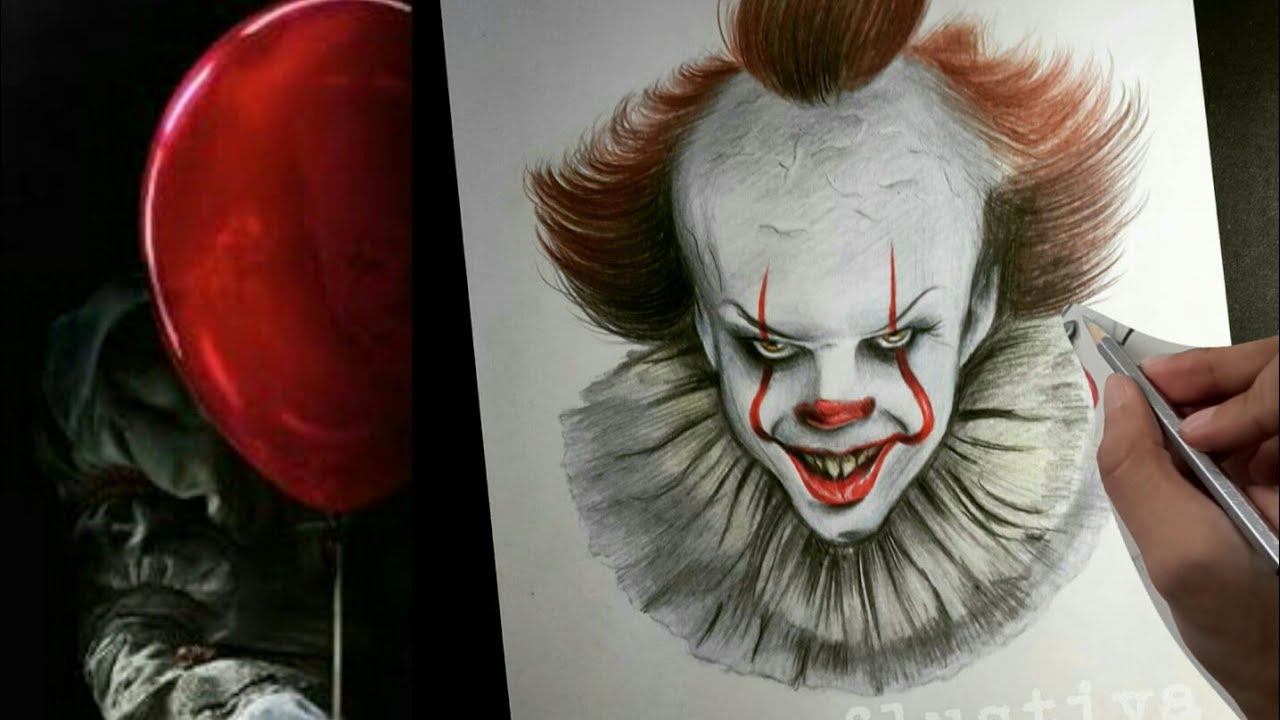 Pennywise the dancing clown drawing * Thanks for the feature!!*