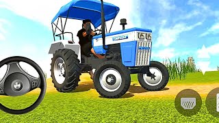 Indian Tractor Driving 3D - Tractor Farming simulator  - Tractor wala game #122 screenshot 3