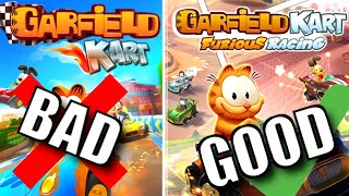 Garfield Kart & Garfield Kart Furious Racing - HONEST REVIEW of Both Games - DadDude screenshot 3