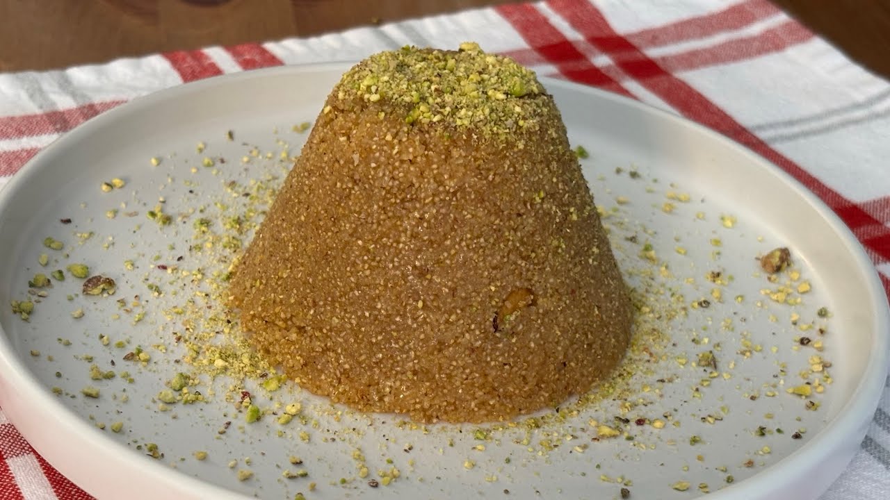 Classic Turkish İrmik Helvası | Buttery Semolina Halva Recipe