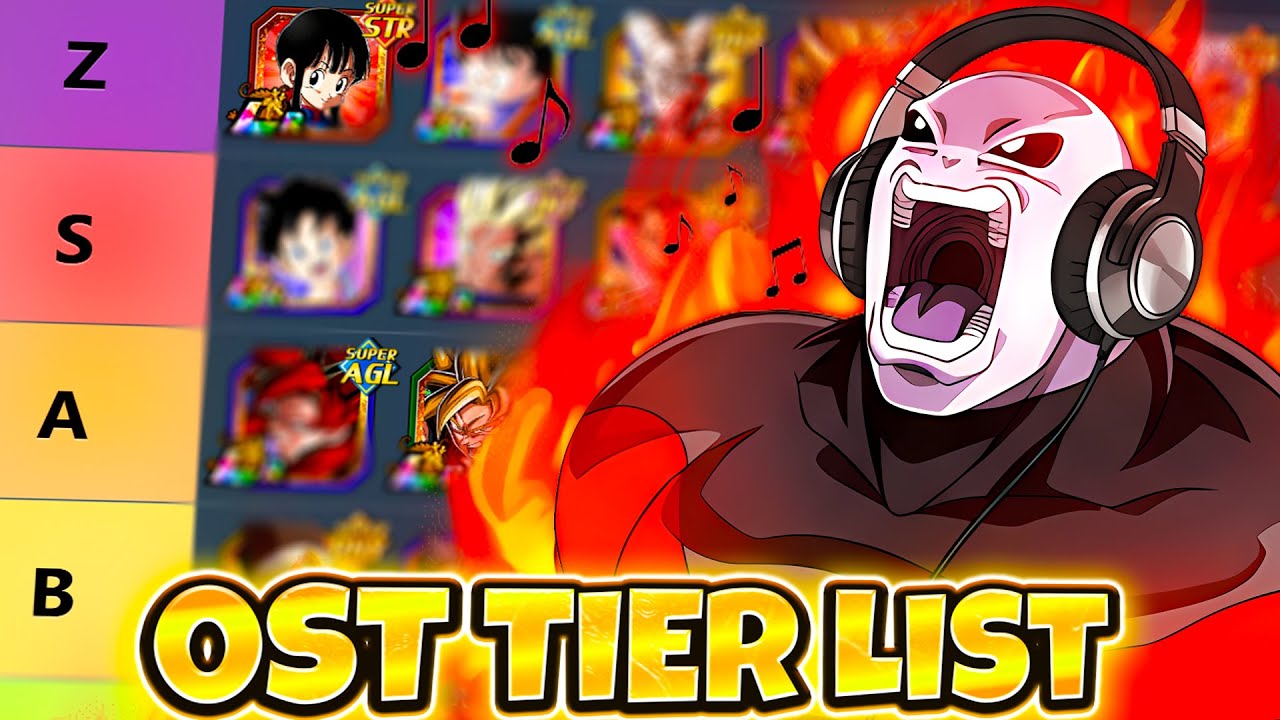 TIER LIST DAS OST's DE 2025!! MELHORES e os PIORES do ANO! | DBZ Dokkan Battle