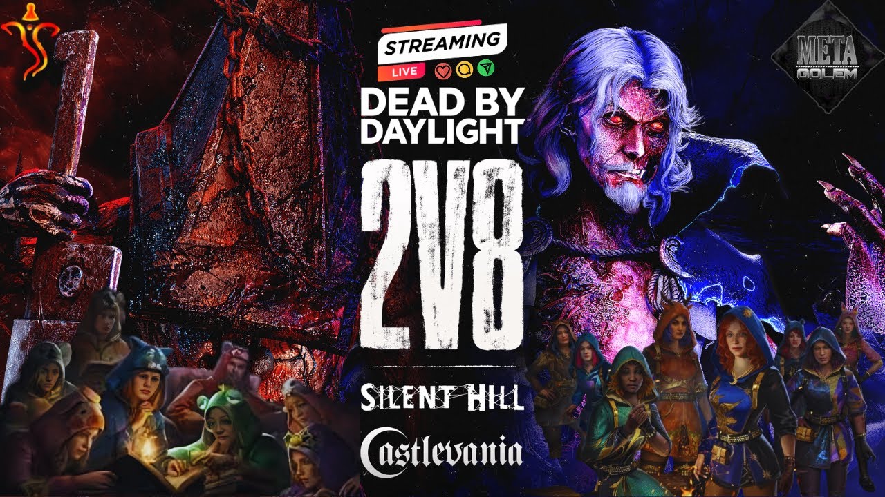 Dead By Daylight 2v8 LIVE🔴 — Double Killers, Double Trouble😭🔥