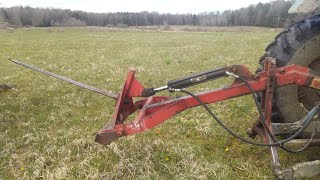 Highlift bale spear.