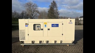 Starting up Perkins P200H 200 kVA generator fg wilson As New!