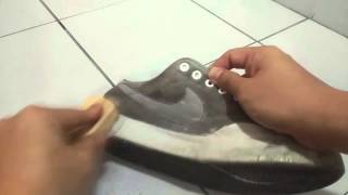 วิธีใช้ VEC Sneaker Cleaner น้ำยาซักแห้งรองเท้าชนิดโฟม screenshot 5