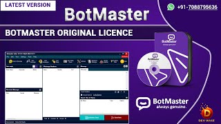 whatsapp botmaster | botmaster kaise use kare | how to send bulk messages on whatsapp