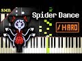 UNDERTALE - SPIDER DANCE - Piano Tutorial