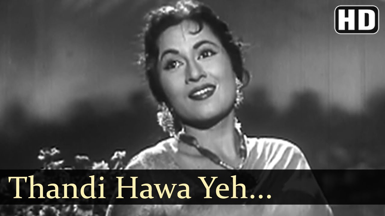 Thandi Hawa Yeh Chandni Suhani    Jhumroo Songs   Kishore Kumar   Madhubala   Filmigaane
