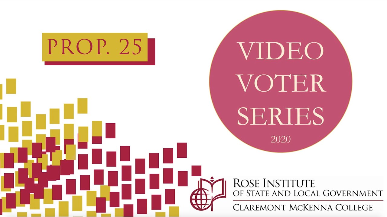 Proposition 25: Elimination of Cash Bail