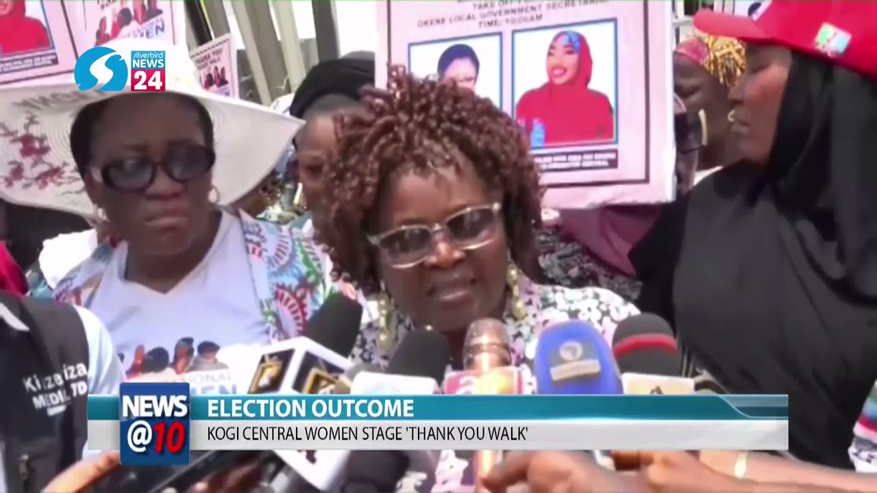 Election Outcome - Kogi Central Women Stage 'Thank You Walk'