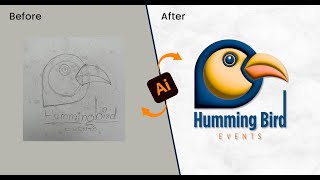 Convert Pencil Sketches into Stunning Vector | Adobe Illustrator 2025 screenshot 5
