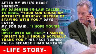 My Son Left My Wife After Heart Surgery For His MIL’s Birthday Party — He Never Expected What I Did…