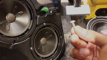 Range Rover L322 (2003-2005) Harman/Kardon Logic 7 Subwoofer Speaker Driver Replacement Pyle PLPW6D