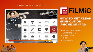 Filmic Pro CLEAN HDMI Out