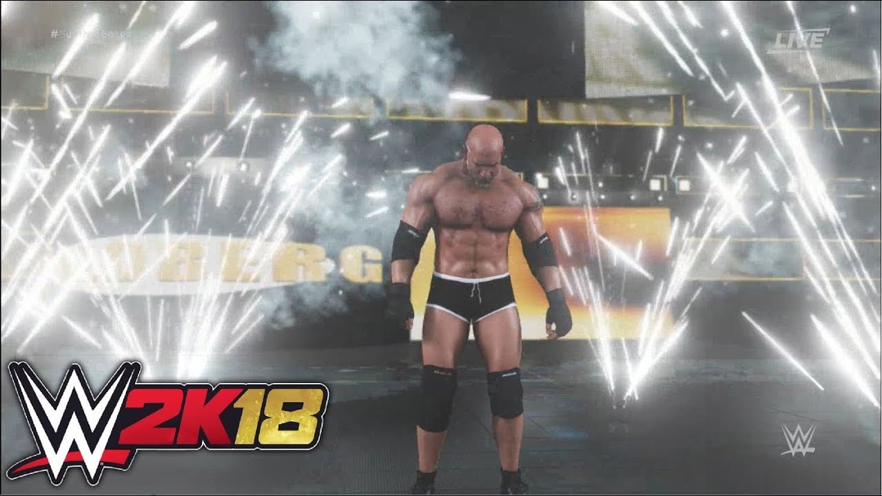 WWE 2K18 - Goldberg vs. Brock Lesnar: Survivor Series (2016)