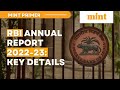 Rbi annual report 202223 indias growth momentum likely to sustain in fy24  mint primer  mint