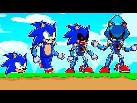 EVOLVING as a METAL SONIC ROBOT in Roblox!