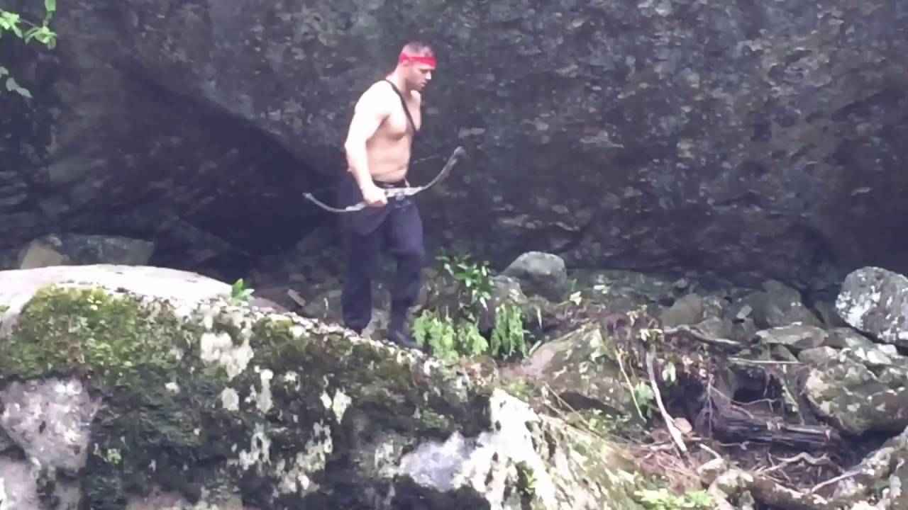 RAMBO 2 arrow scene parody