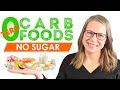 Zero Carb Foods (And no sugar) For Rapid Fat Loss With Keto With Health Coach Tara