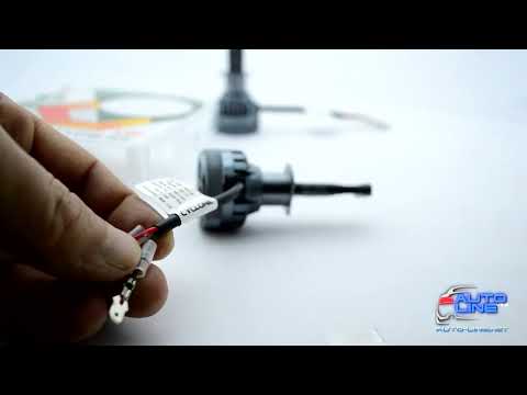 Потужна LED-лампа H1 з обманкою 9-32В 45 Вт 5500 K/9800 Lm — Cyclone LED H1 5500K type 47, видео 1