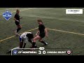 EN DIRECT - Compétition NDC - CF Montréal v Canada Select